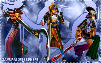 Final Fantasy X-2 Samurai Dressphere
