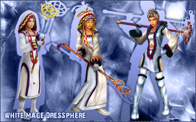Final Fantasy X-2 White Mage Dressphere