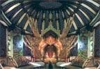Final Fantasy X 10 Djose Temple Official Art